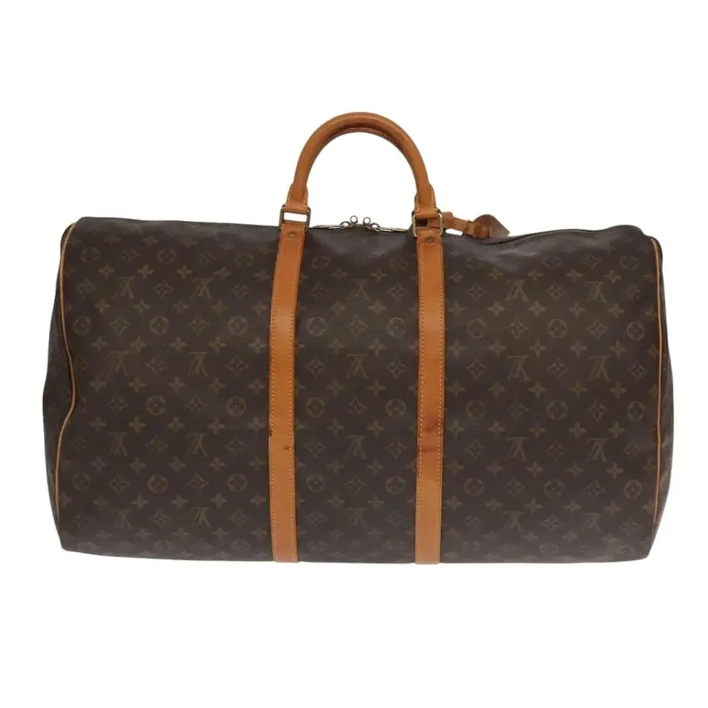 LOUIS VUITTON Monogram Keepall 60 Boston Bag M41422